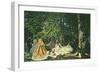 Le Dejeuner Sur L'Herbe, 1866-Claude Monet-Framed Giclee Print