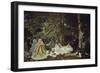 Le Dejeuner Sur L'Herbe, 1866-Claude Monet-Framed Giclee Print