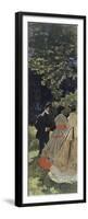 Le déjeuner sur l'herbe, fragment-Claude Monet-Framed Premium Giclee Print