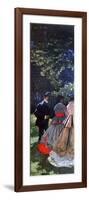 Le Dejeuner Sur L'Herbe, Left Panel, 1865-Claude Monet-Framed Giclee Print