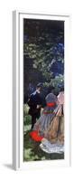 Le Dejeuner Sur L'Herbe, Left Panel, 1865-Claude Monet-Framed Premium Giclee Print