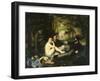 Le Dejeuner sur l'herbe (Luncheon on the Grass), 1863-Edouard Manet-Framed Giclee Print