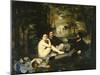 Le Dejeuner sur l'herbe (Luncheon on the Grass), 1863-Edouard Manet-Mounted Giclee Print