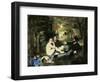 Le Déjeuner Sur L'Herbe (Luncheon on the Grass)-Edouard Manet-Framed Art Print