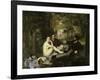 Le Dejeuner Sur L'Herbe-Edouard Manet-Framed Giclee Print