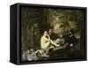 Le Dejeuner Sur L'Herbe-Edouard Manet-Framed Stretched Canvas