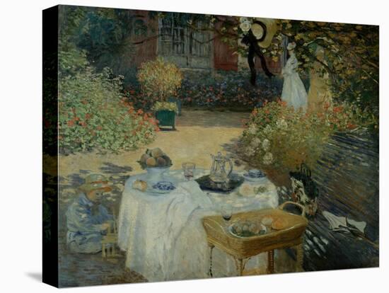 Le Dejeuner (The Luncheon)-Claude Monet-Stretched Canvas