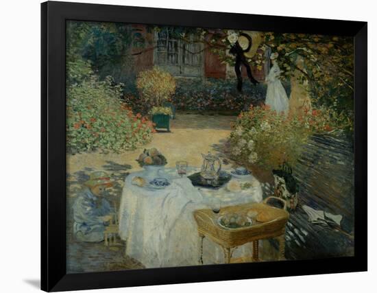 Le Dejeuner (The Luncheon)-Claude Monet-Framed Giclee Print