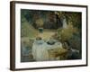 Le Dejeuner (The Luncheon)-Claude Monet-Framed Giclee Print