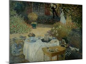 Le Dejeuner (The Luncheon)-Claude Monet-Mounted Giclee Print