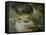 Le Dejeuner (The Luncheon)-Claude Monet-Framed Stretched Canvas