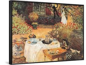 Le Dejeuner-Claude Monet-Framed Art Print