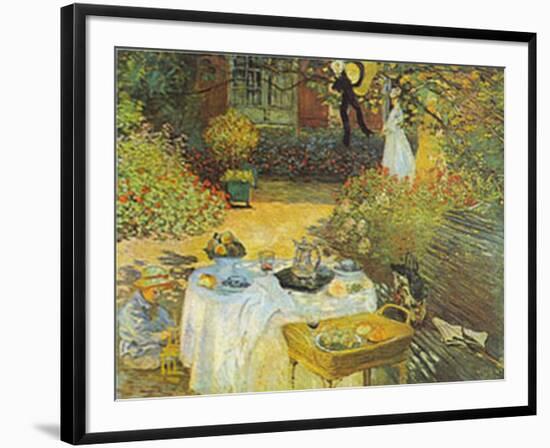 Le Dejeuner-Claude Monet-Framed Art Print