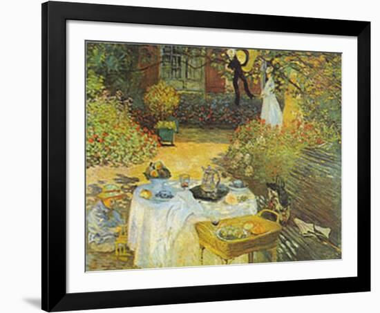 Le Dejeuner-Claude Monet-Framed Art Print