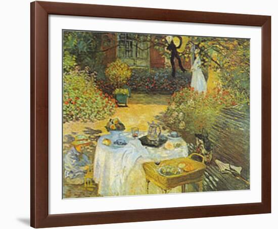 Le Dejeuner-Claude Monet-Framed Art Print