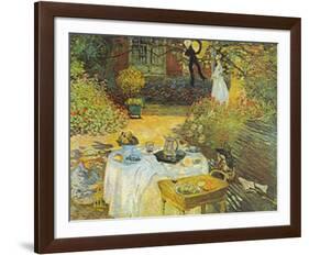 Le Dejeuner-Claude Monet-Framed Art Print