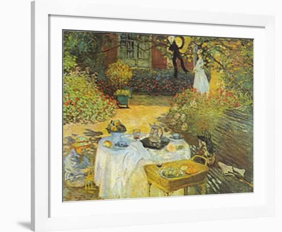 Le Dejeuner-Claude Monet-Framed Art Print