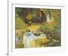 Le Dejeuner-Claude Monet-Framed Art Print