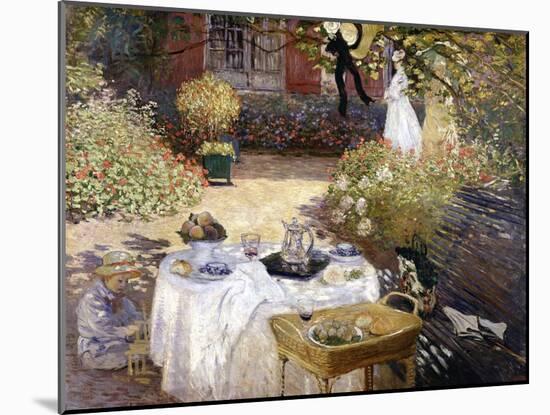 Le Déjeuner-Claude Monet-Mounted Giclee Print