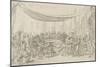 Le dernier banquet d'Alexandre-Charles Le Brun-Mounted Giclee Print