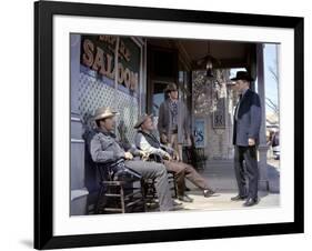 Le Dernier Train by Gun Hill LAST TRAIN FROM GUN HILL by John Sturges with Kirk Douglas, 1959 (phot-null-Framed Photo