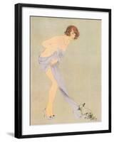 Le Dernier Voile-The Vintage Collection-Framed Giclee Print