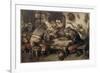 Le Désaccord-Alexandre Gabriel Decamps-Framed Giclee Print