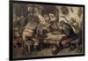 Le Désaccord-Alexandre Gabriel Decamps-Framed Giclee Print