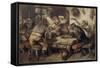 Le Désaccord-Alexandre Gabriel Decamps-Framed Stretched Canvas