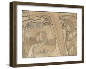 Le Désir et l'Assouvissement ou l'Apaisement-Jan Toorop-Framed Giclee Print