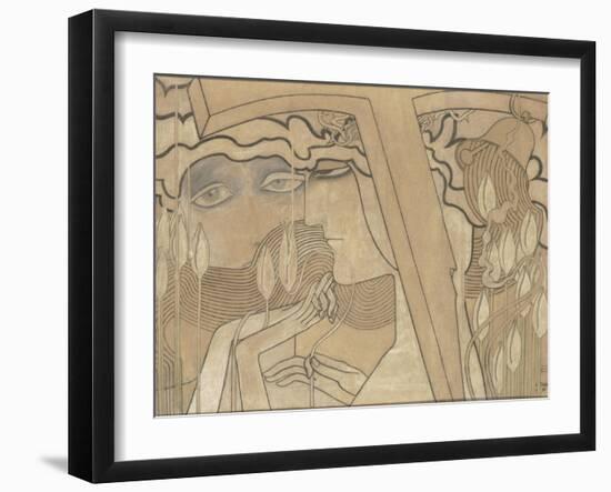 Le Désir et l'Assouvissement ou l'Apaisement-Jan Toorop-Framed Giclee Print