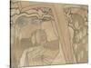 Le Désir et l'Assouvissement ou l'Apaisement-Jan Toorop-Stretched Canvas