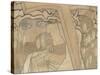 Le Désir et l'Assouvissement ou l'Apaisement-Jan Toorop-Stretched Canvas