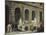 Le Dessinateur d'antiques devant la Petite galerie du Louvre-Hubert Robert-Mounted Giclee Print