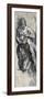 Le Dessins de Auguste Rodin: Plate No.84, 19th Century-Auguste Rodin-Framed Giclee Print