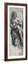 Le Dessins de Auguste Rodin: Plate No.84, 19th Century-Auguste Rodin-Framed Giclee Print