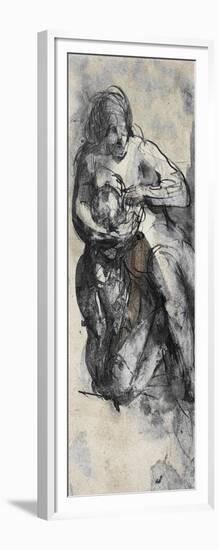 Le Dessins de Auguste Rodin: Plate No.84, 19th Century-Auguste Rodin-Framed Giclee Print