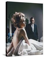 Le Detective THE DETECTIVE by Gordon Douglas with Lee Remick and Frank Sintatra, 1968 (photo)-null-Stretched Canvas