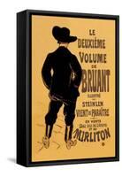 Le Deuxieme Volume de Bruant-Henri de Toulouse-Lautrec-Framed Stretched Canvas