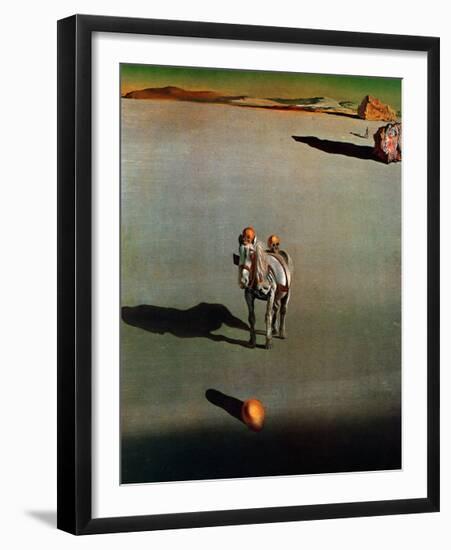 Le Devenir Geologique-Salvador Dalí-Framed Art Print