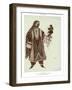 Le Dieu bleu', a ballet in one act with a libretto by Jean Cocteau and Federico de Madrazo y Ochoa-Leon Bakst-Framed Giclee Print