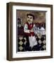 Le Diner Avec Moutarde-null-Framed Art Print