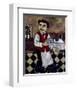 Le Diner Avec Moutarde-null-Framed Art Print