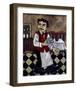 Le Diner Avec Moutarde-null-Framed Art Print