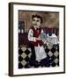 Le Diner Avec Moutarde-null-Framed Art Print