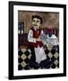 Le Diner Avec Moutarde-null-Framed Art Print