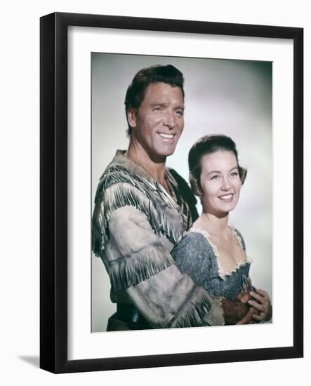 Le Disciple du Diable THE DEVIL'S DISCIPLE by Guy Hamilton with Burt Lancaster and Janette Scott, 1-null-Framed Photo