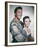 Le Disciple du Diable THE DEVIL'S DISCIPLE by Guy Hamilton with Burt Lancaster and Janette Scott, 1-null-Framed Photo