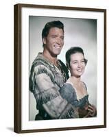 Le Disciple du Diable THE DEVIL'S DISCIPLE by Guy Hamilton with Burt Lancaster and Janette Scott, 1-null-Framed Photo