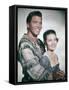 Le Disciple du Diable THE DEVIL'S DISCIPLE by Guy Hamilton with Burt Lancaster and Janette Scott, 1-null-Framed Stretched Canvas